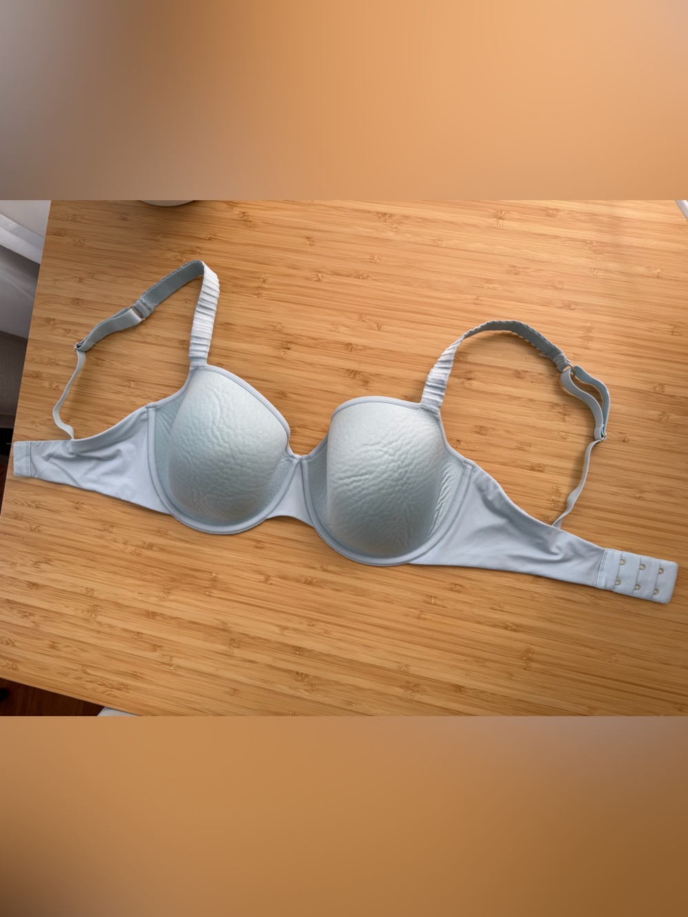 ThirdLove 24/7 Classic T-Shirt Bra 32F Light Blue Underwire